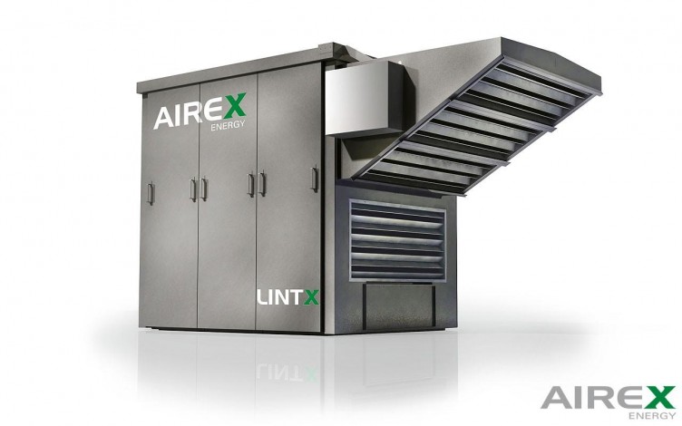 Lintx - Unité de récupération de chaleur pour les sécheuses industrielles