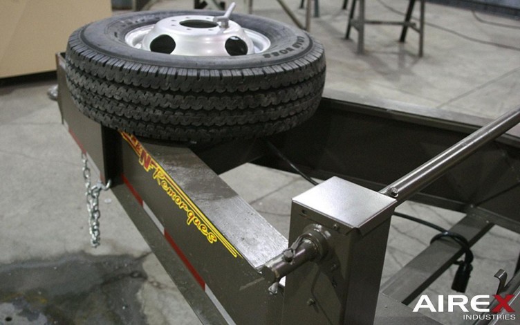 trailer spare wheel